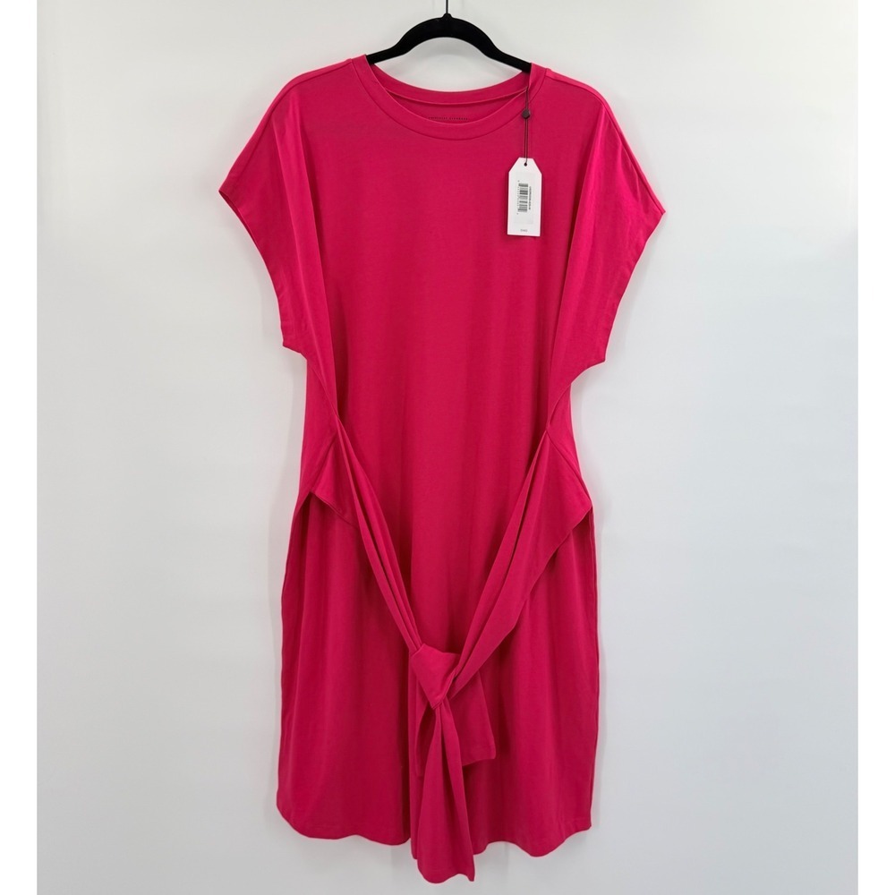 Universal Standard Smart Casual Jersey Dress 18-20 Bright Hot Pink Dopamine NWT